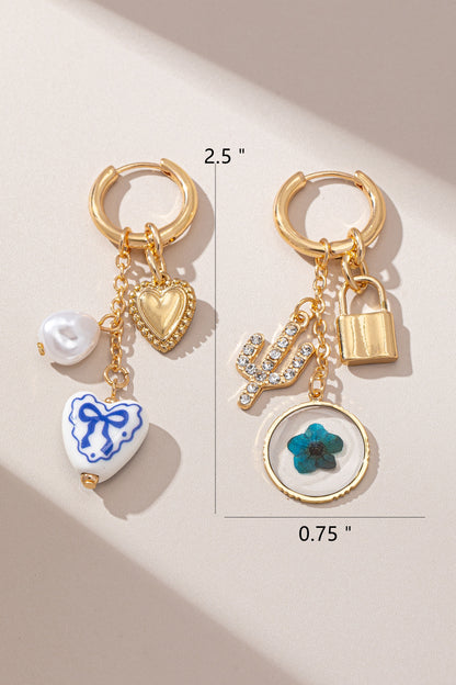 Charm Detail Earrings