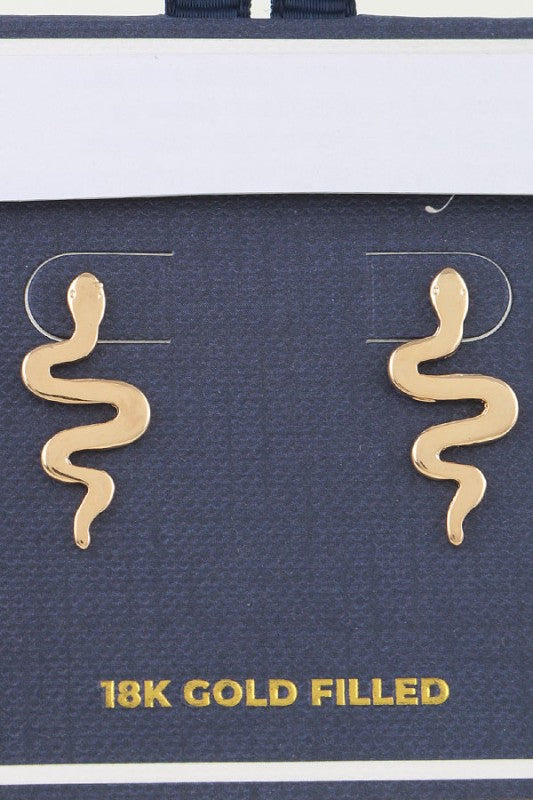 Snake Stud Earrings