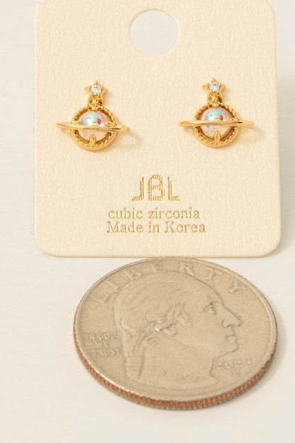 Spaced Out Stud Earringss