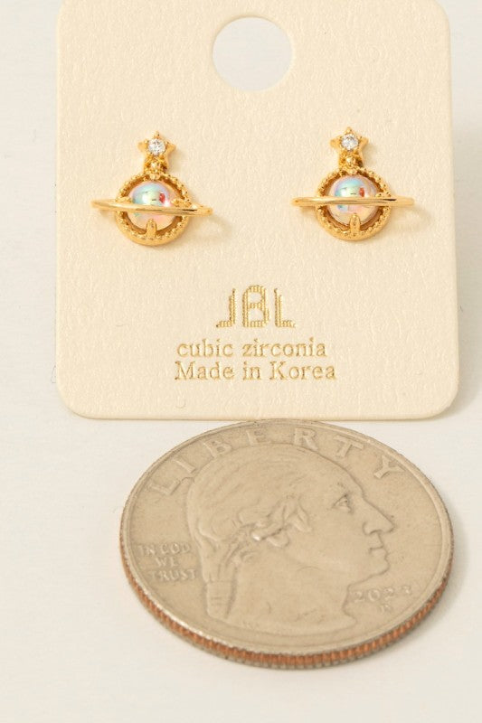 Spaced Out Stud Earringss
