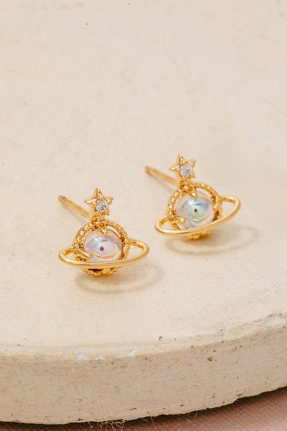 Spaced Out Stud Earringss