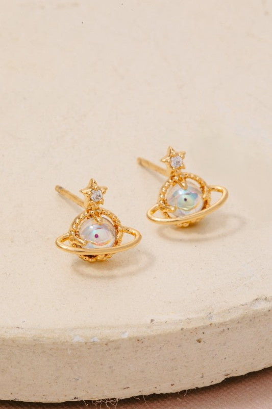 Spaced Out Stud Earringss