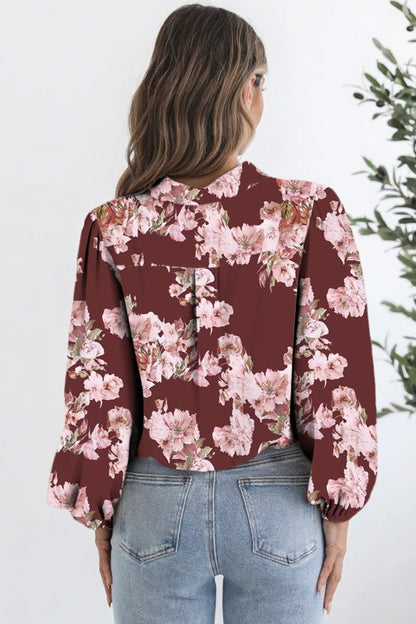 Fall Floral Top