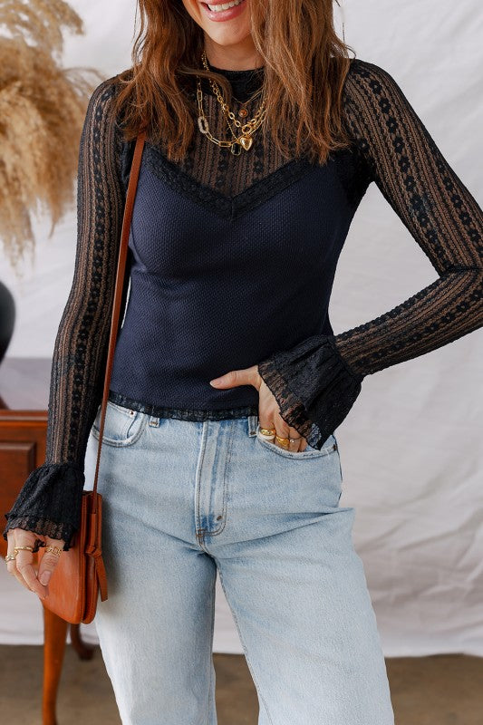 Sweet Talker Lace Top