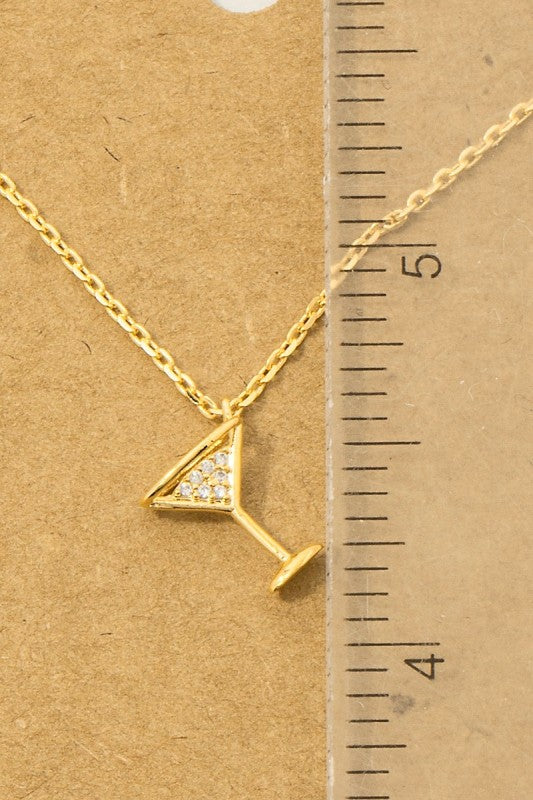 Must Have Martini Necklace