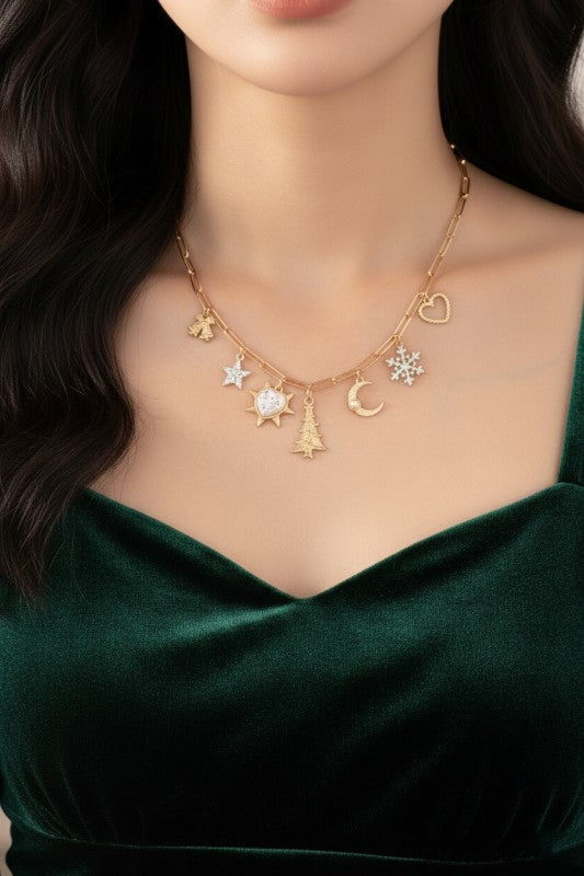 Winter Charm Necklace