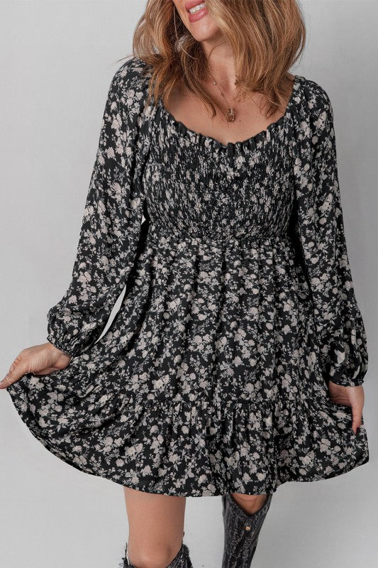 Open Back Mini Dress