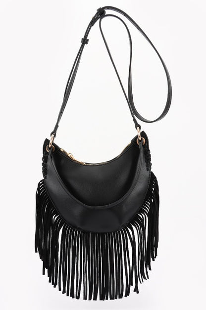Fringe Crossbody Bag