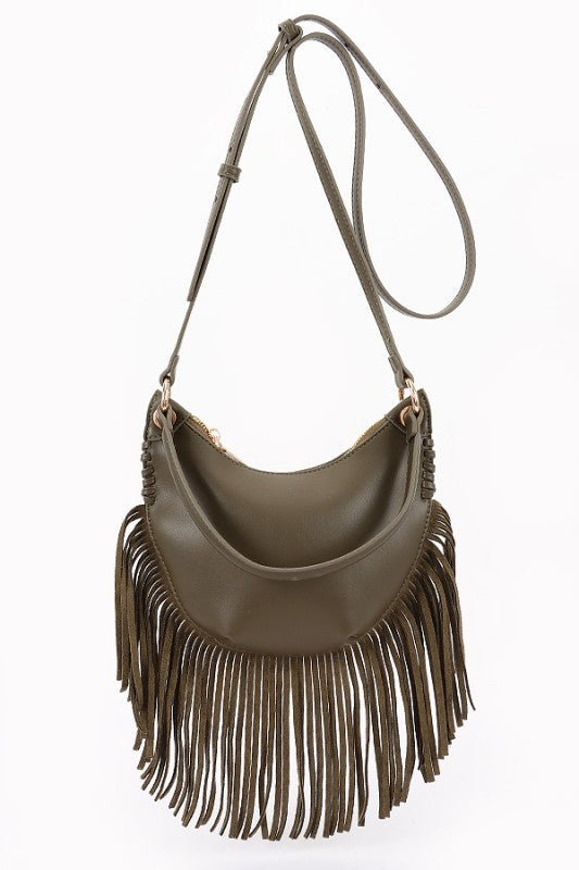 Fringe Crossbody Bag