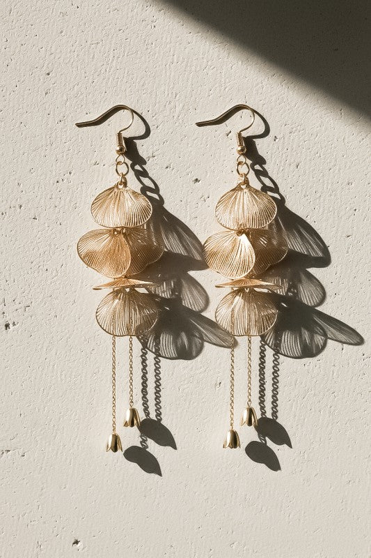 Floral Drop Earrings