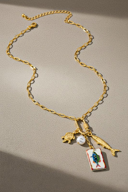 Whimsical Sealife Necklace