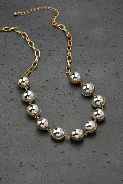 Metal Ball Chain Necklace