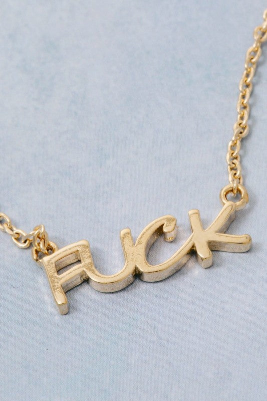 F*CK Necklace