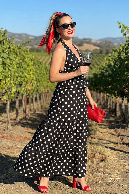 Polka Dot Skirt Set