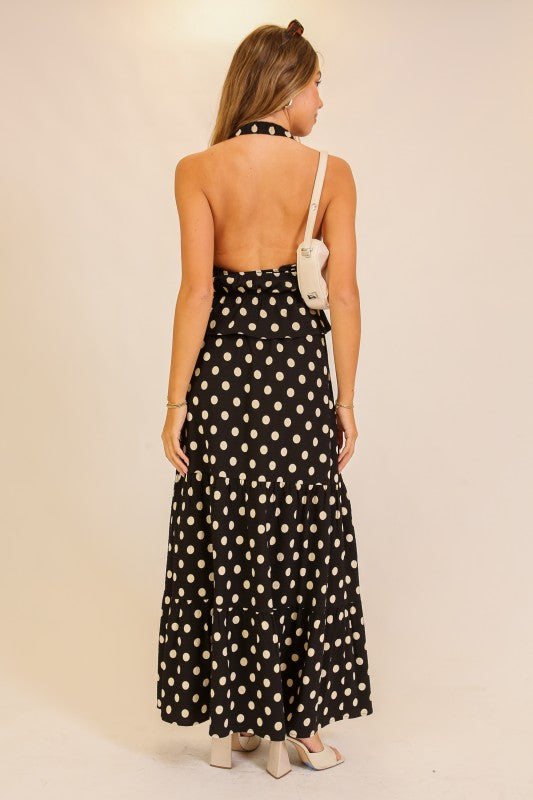 Polka Dot Skirt Set