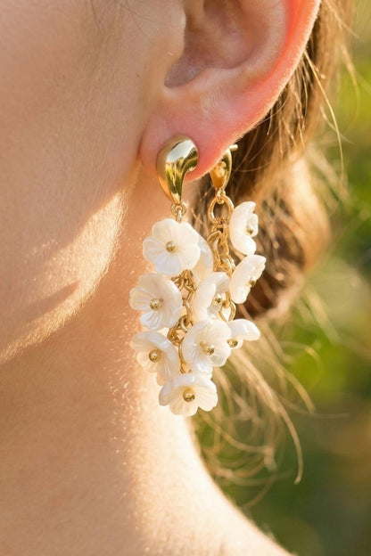 Floral Cluster Earrings