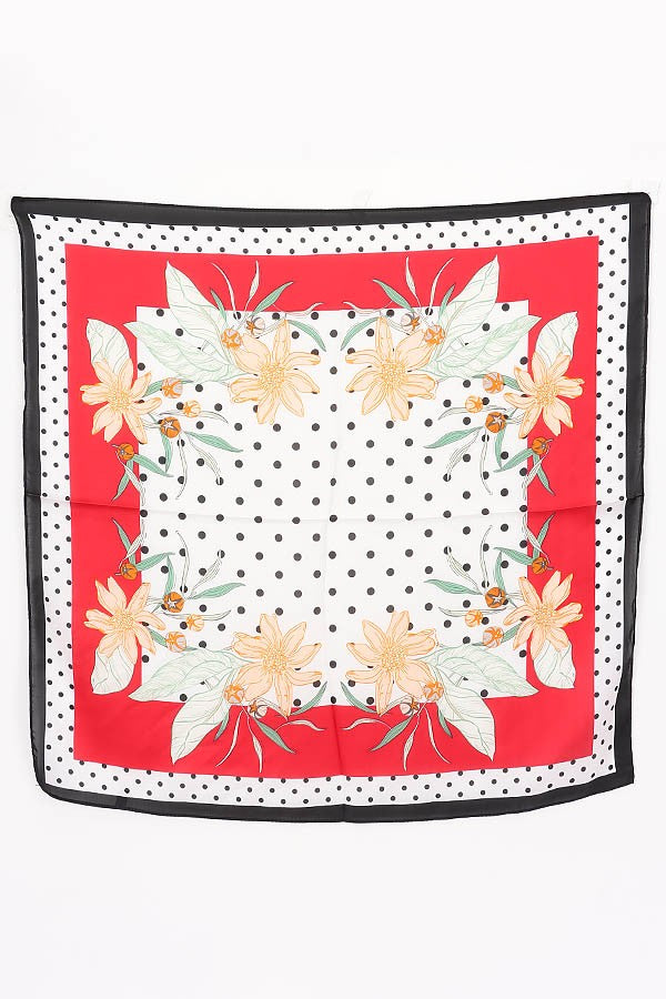 Polka Dot Print Bandana