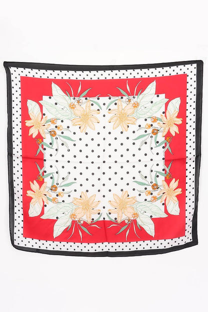 Polka Dot Print Bandana