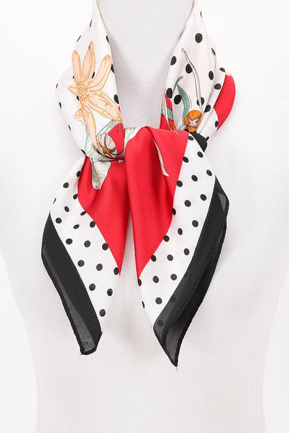 Polka Dot Print Bandana