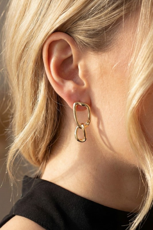 Chain Link Earrings