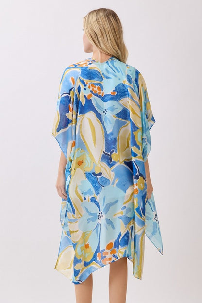 Botanical Print Kimono