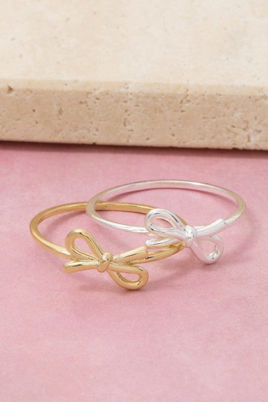Dainty Bow Ring