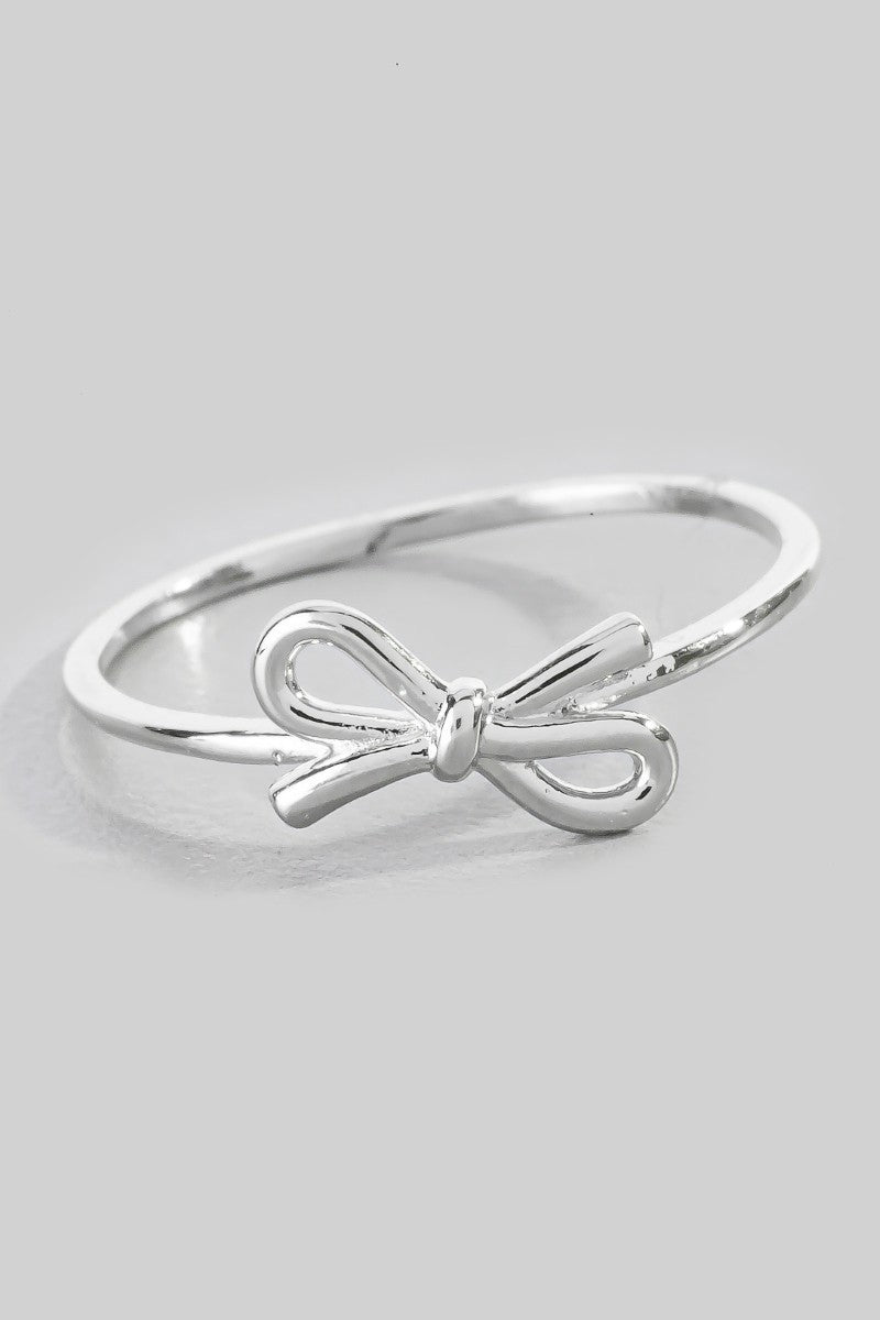 Dainty Bow Ring