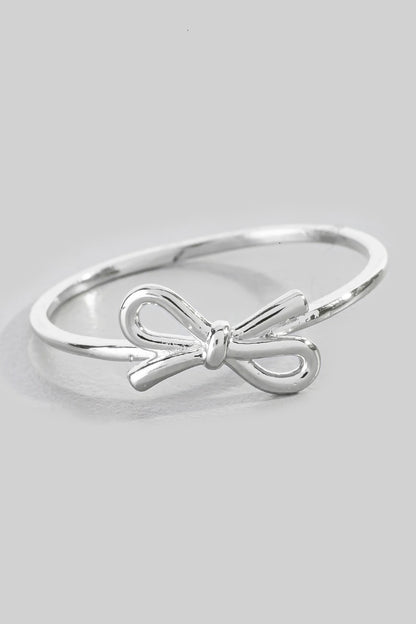 Dainty Bow Ring