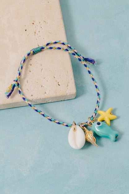 Sealife Cord Bracelet