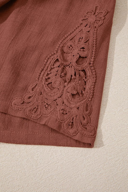 Lace Detail Shorts