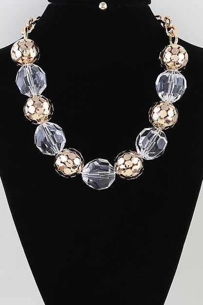 Crystal Beaded Necklace