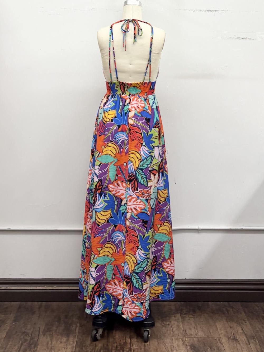 Tropical Maxi Dress