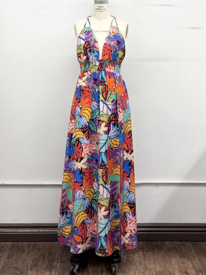 Tropical Maxi Dress