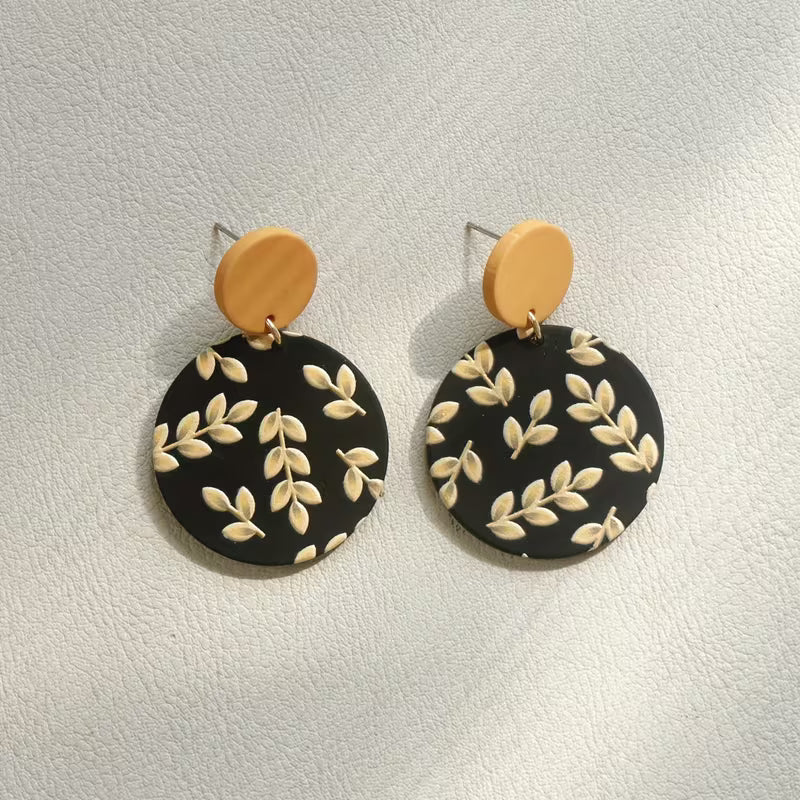 Fall Floral Earrings