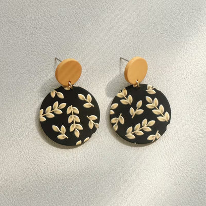 Fall Floral Earrings
