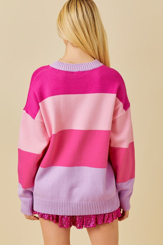 Rose All Day Oversized Sweater