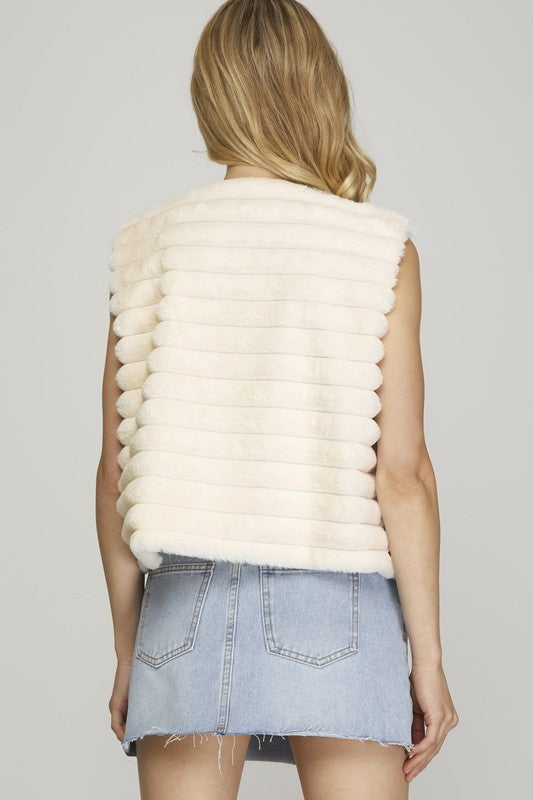 Faux Fur Vest