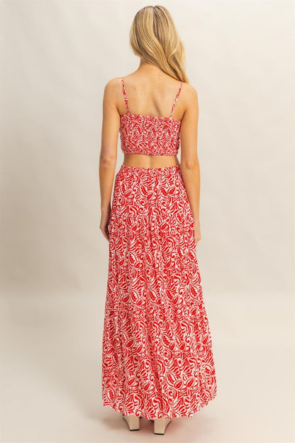 Paisley Skirt Set