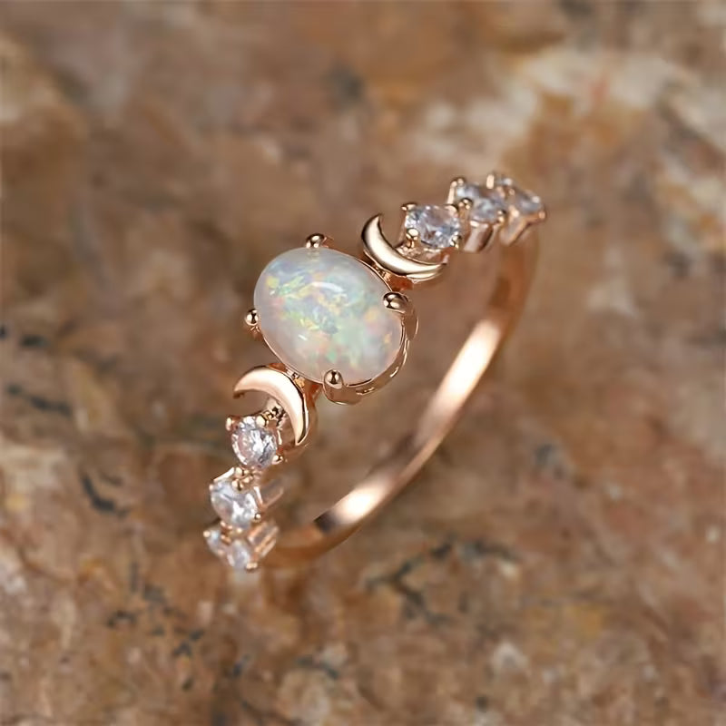 Celestial Gemstone Ring