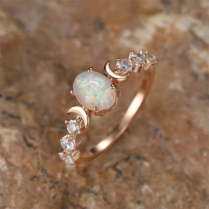 Celestial Gemstone Ring