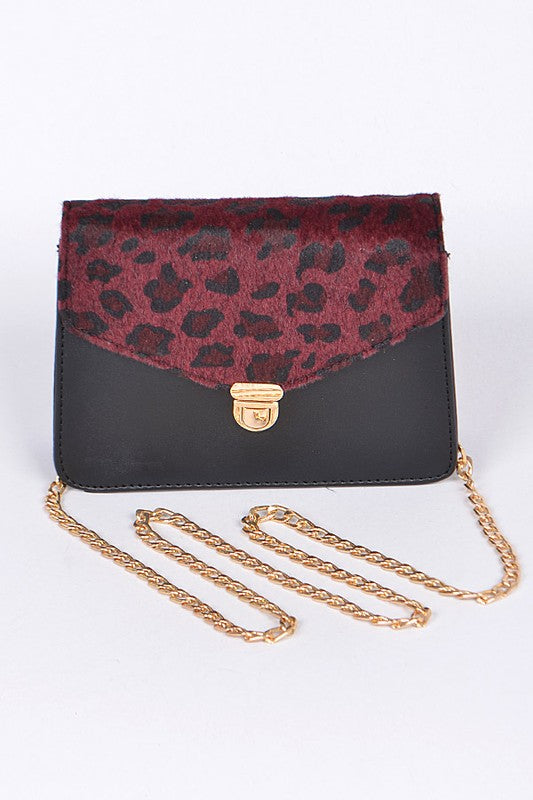 Leopard Print Handbag