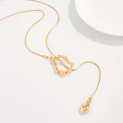Gold Irregular Necklace