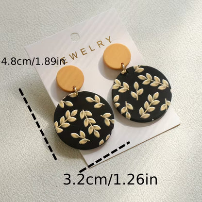 Fall Floral Earrings