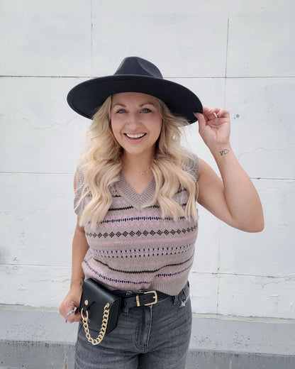 Faux Leather Belt Bag